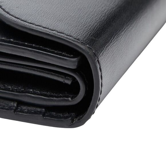 Celine Triomphe Black Leather Women's Celine - Picture 7 of 10